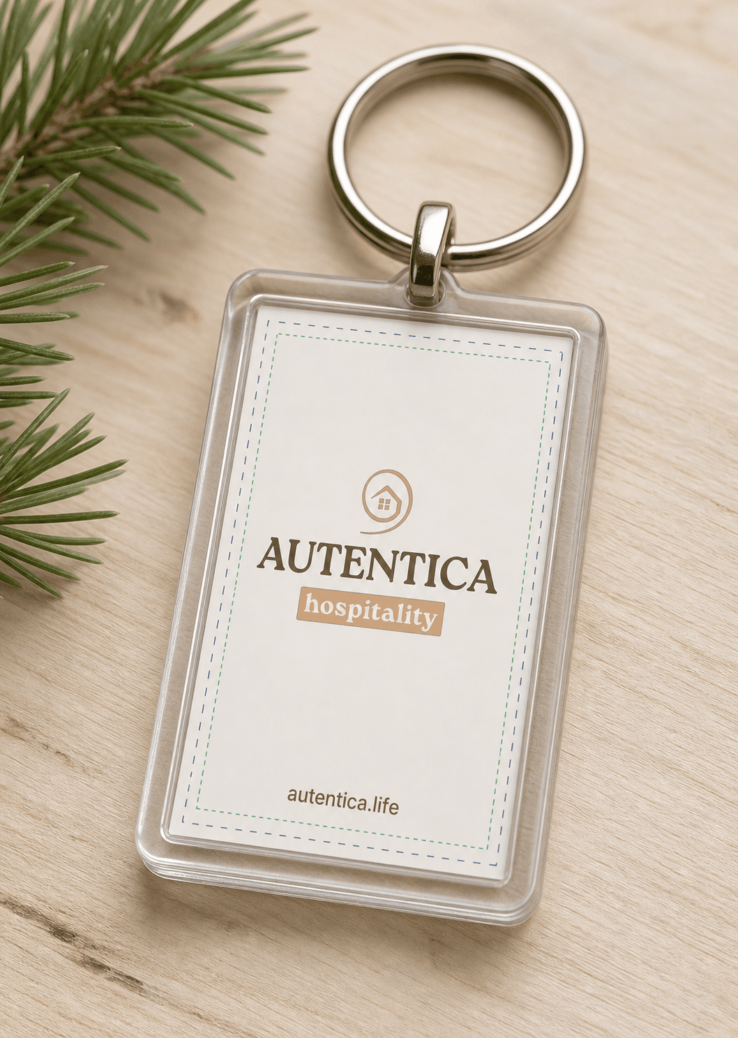 Portachiavi brandizzati — materiali realizzati dallo Studio