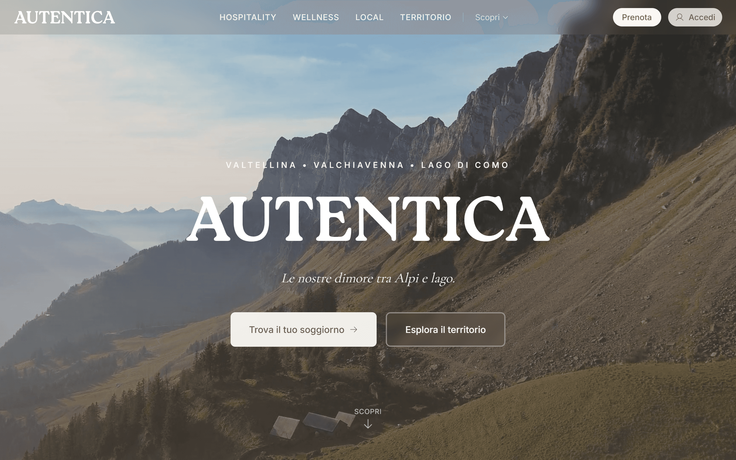 Portale e sito Autentica realizzato dallo Studio